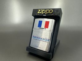 Zippo «America`s Cup» France,   Unbenutztes Feuerzeug